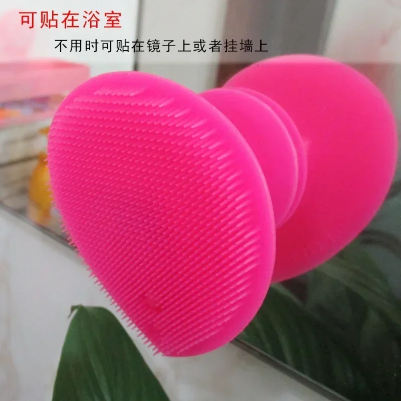 1PC Silicone Facial Cleaning Pad Face Pore Blackhead Exfoliating Cleanser Face SPA Massager Brush Skin Cleansing Scrubber Tools