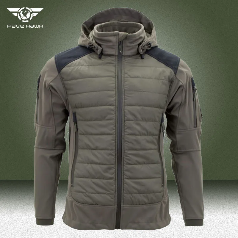 

Winter Tactical Parkas Men Military Windproof Waterproof Multi-pocket Bomber Windbreaker Coats Army Warm Hooded Cargo Outwear