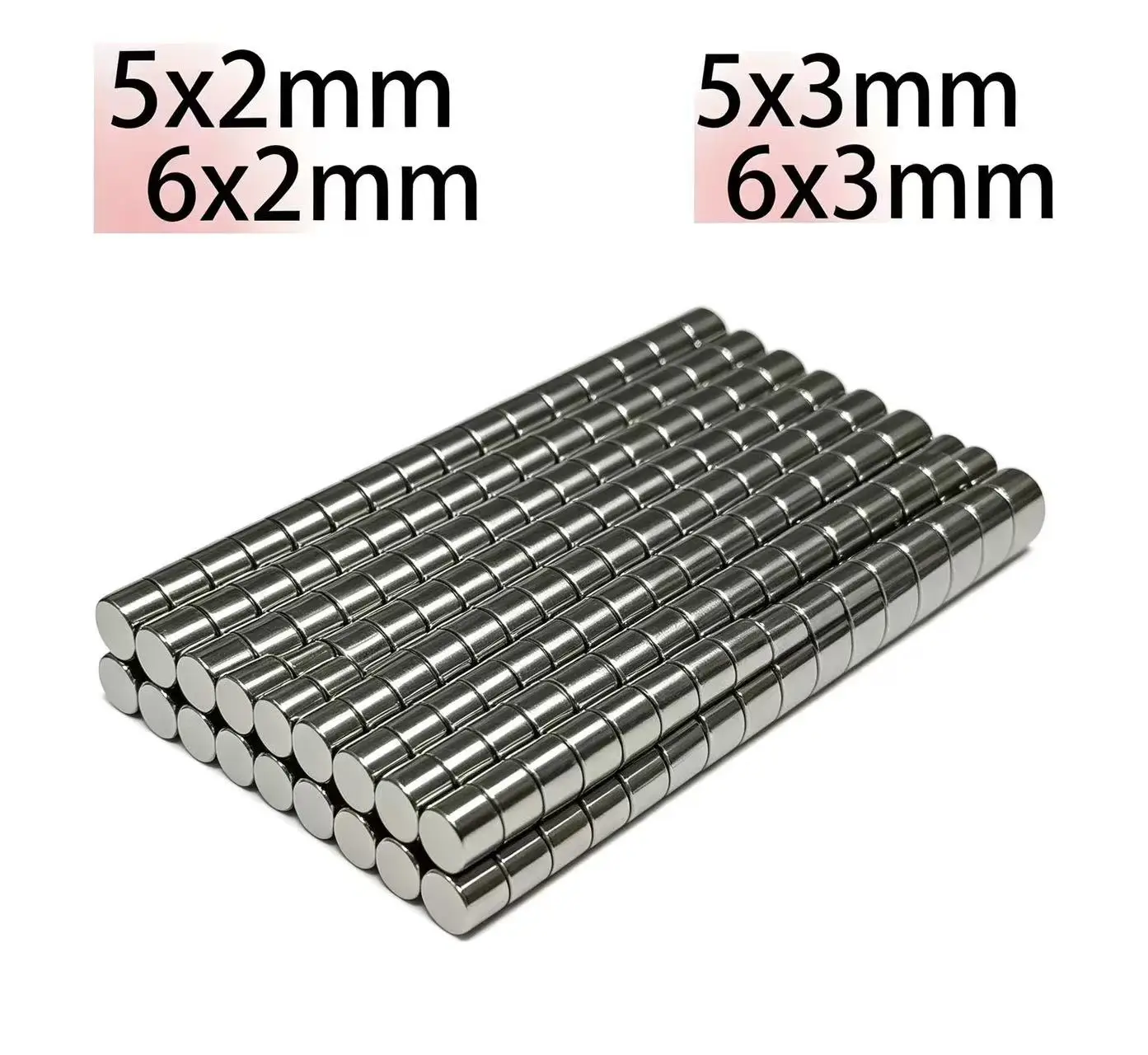 N35  D6x2 D6x3 D5x3 D5x2 D5x4 D6x4 Strong Super Strong Neodymium Magnets Round Motor Ebike NdFeB Search Magnet Fridge Office Bil