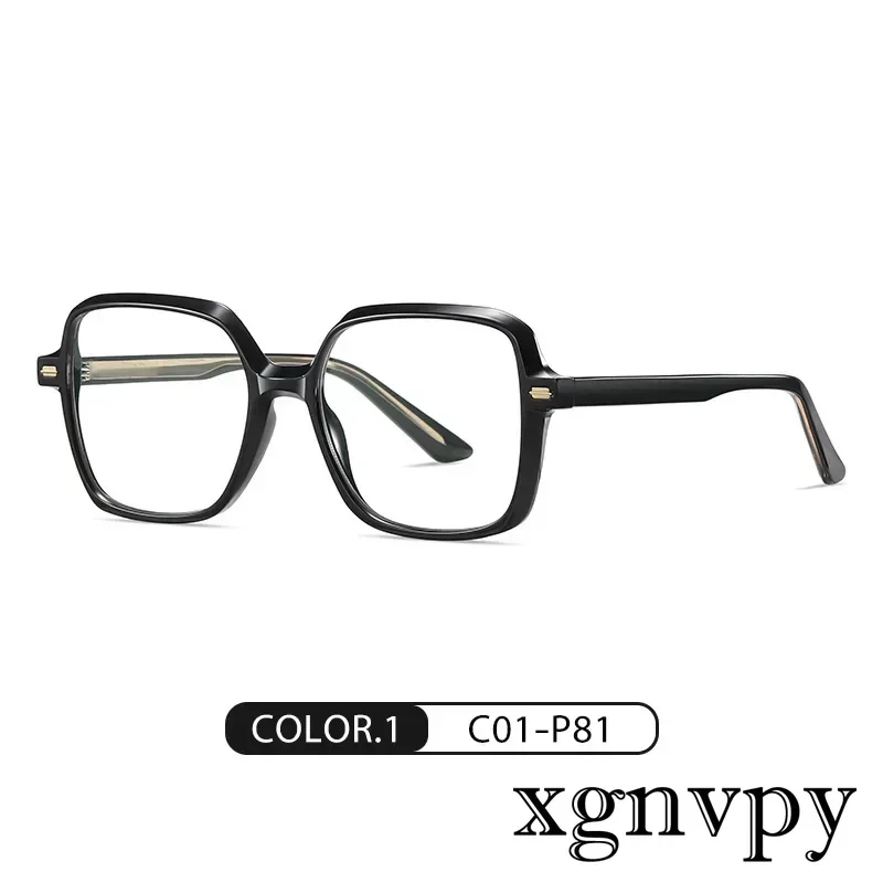 Xgnvpy New Makeup Plate Glasses Frame Women\'s Ultralight Myopia Glasses Frame Men Anti-blue Glasses