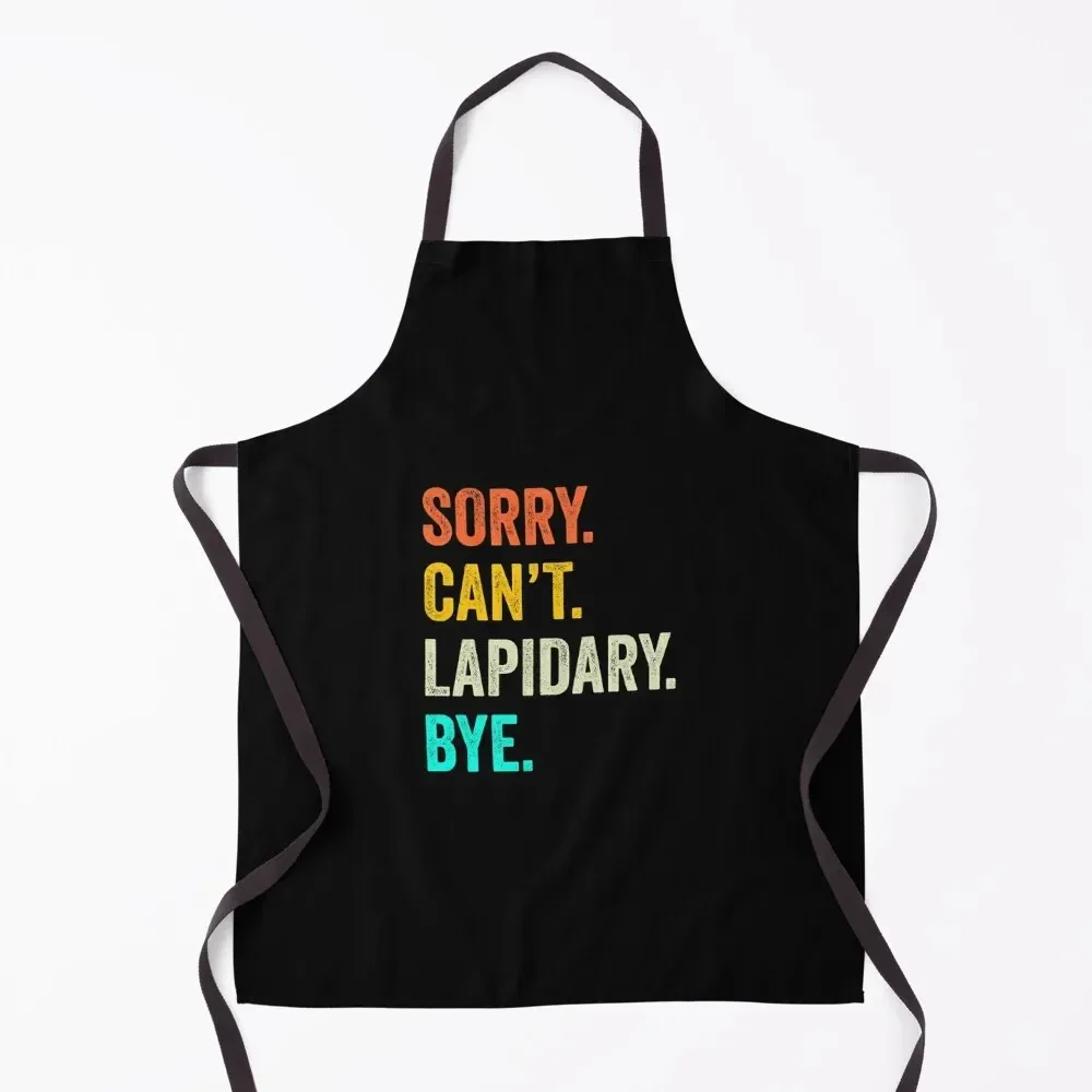 

Funny Lapidary, Cute Lapidary, Lapidary Mom Da Husband Apron Men'ss work ladies Kitchen Apras For Women Apron