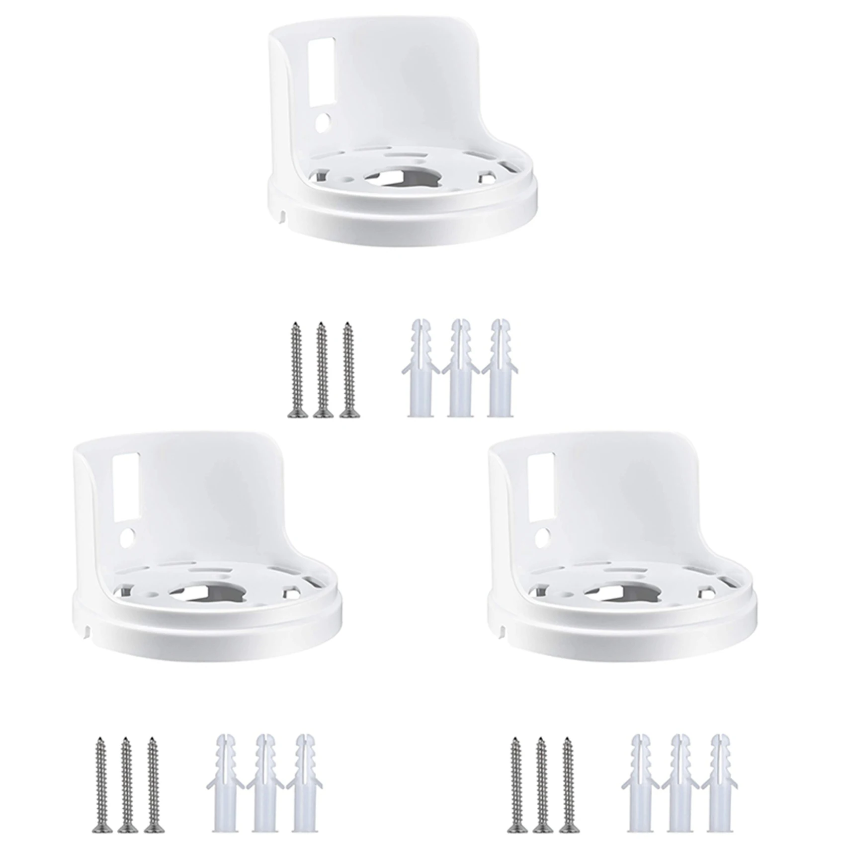 3X Wall Mount Holder For TP-Link Deco X20, Deco X60 Whole-Home Mesh Wifi System, Compatible With Home Wifi Router-ABIU