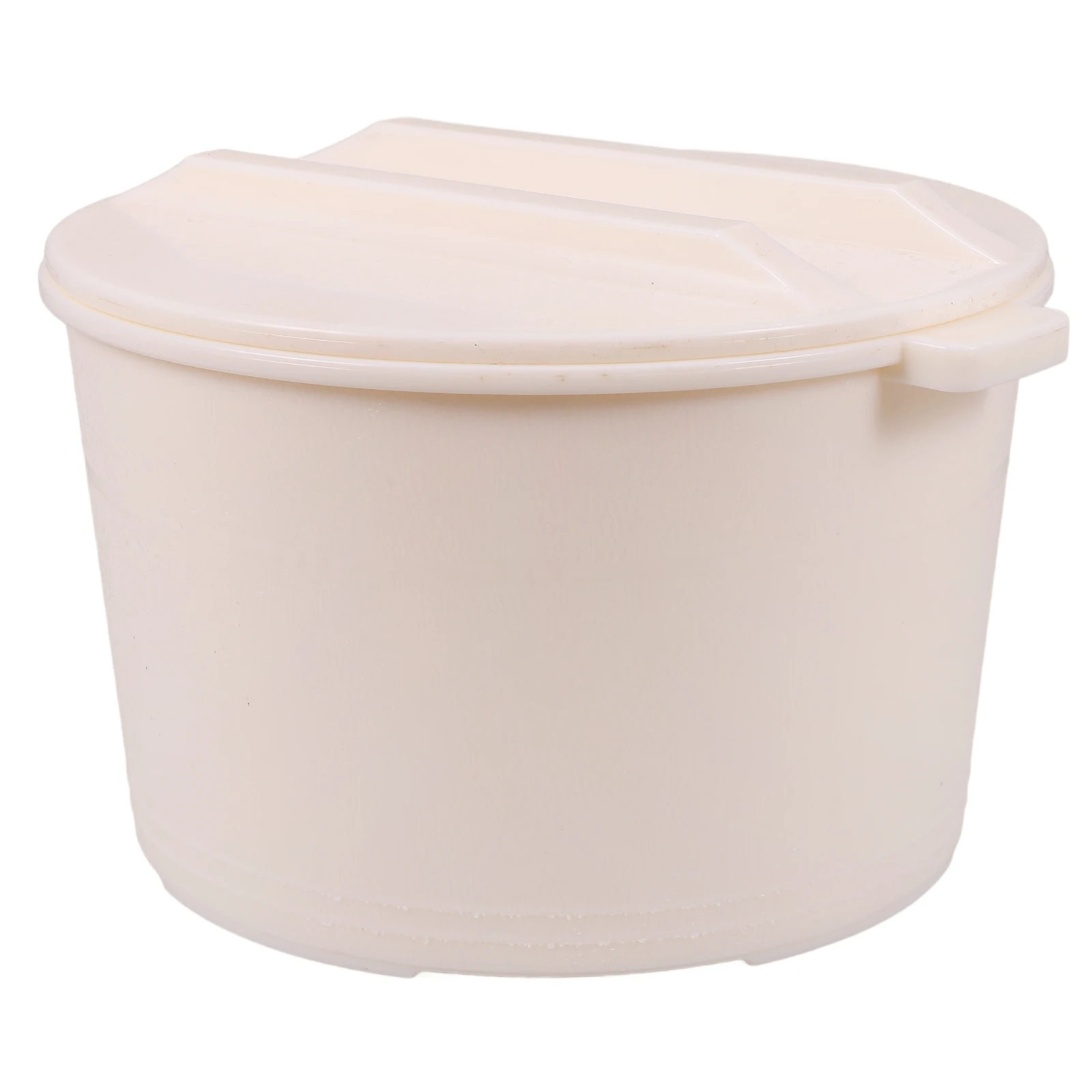 

Heat Resistant Plastic Rice Barrel Large Capacity Sealed Container Instant Noodles Sushi Grain Storage Steamed Rice Bucket Multi