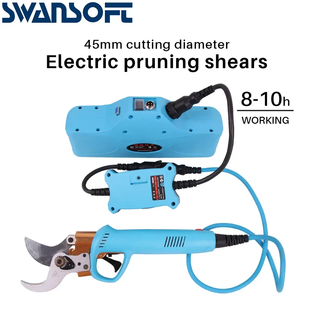 

2025newKH-08Литий-ионные садовые электрические секаторы с питанием от батареи, регулируемый диаметр резки, винограды, электрические ветки s