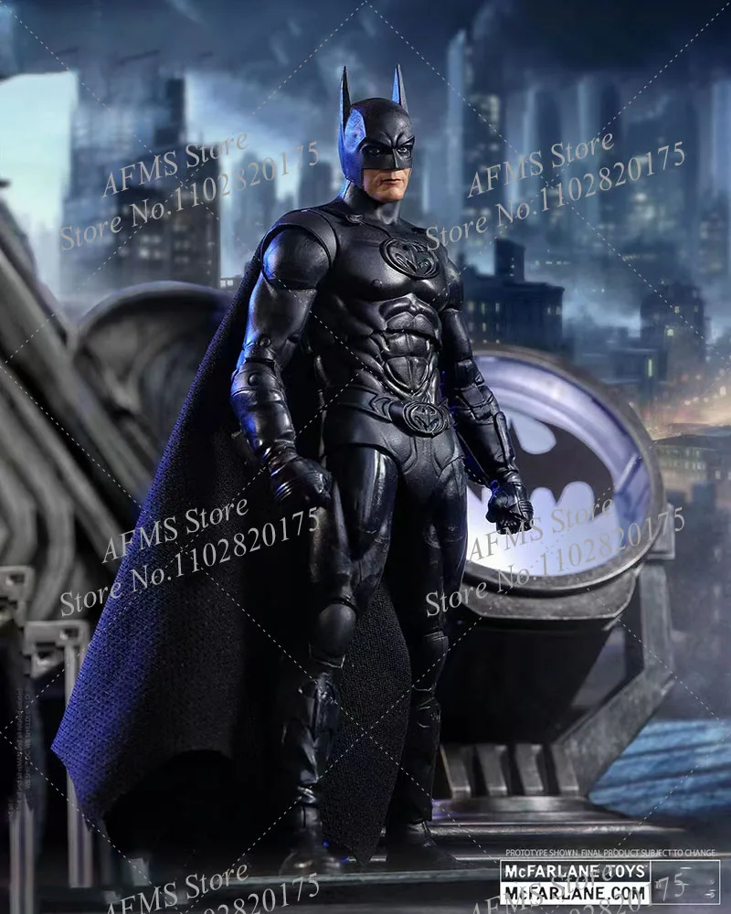 6PC 1/12 Men Soldier Dark Knight Bat Hero City Defender Full Set Action Figure Model Best Fans Collection Gift Dolls