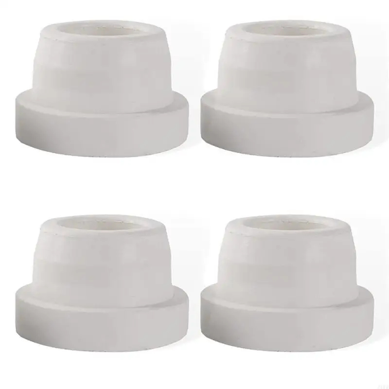 

J6PE Set of 4 Pool Ladder Rubber Plugs Pool Ladder Bumpers Pool Ladder Caps