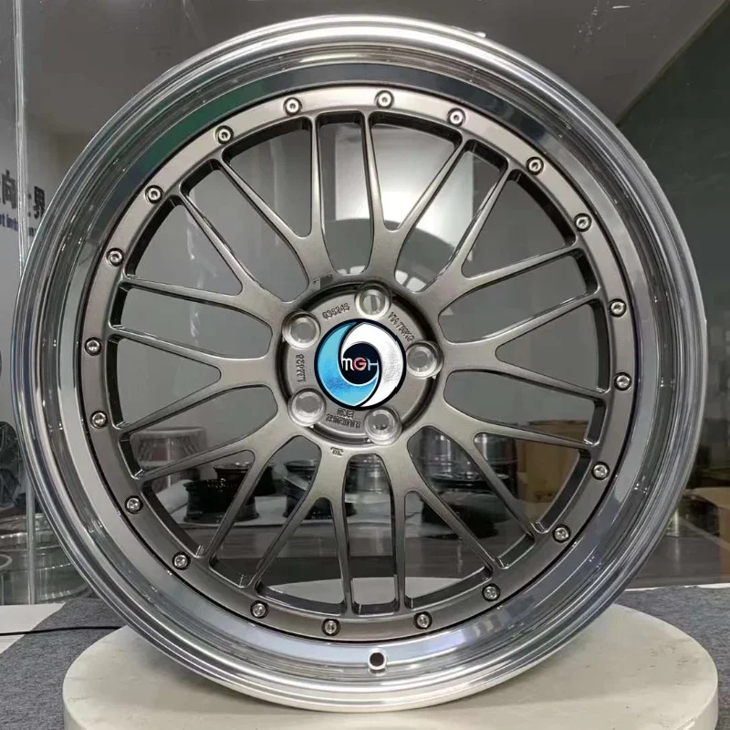 

Кованая автомобильная ступица колеса VLF Flowforming из двух частей 20–40 мм ET с печатным диском 100–98 мм