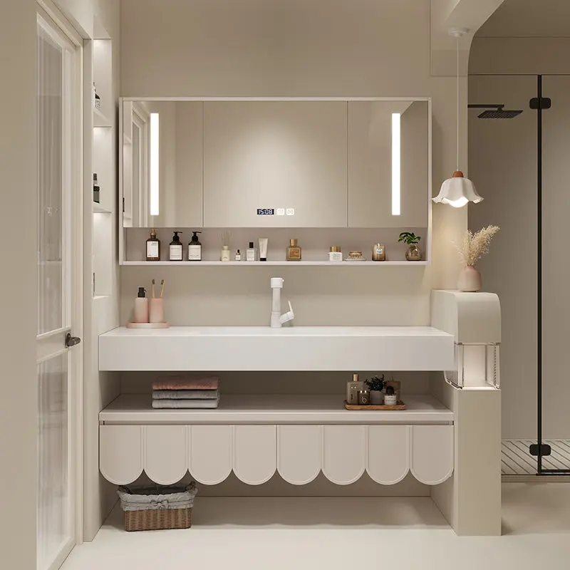 Partitions Closet Bathroom Cabinet Buffet Space Saver Show Compact Aesthetic Bathroom Cabinet Modern Gabinete Unique Furniture