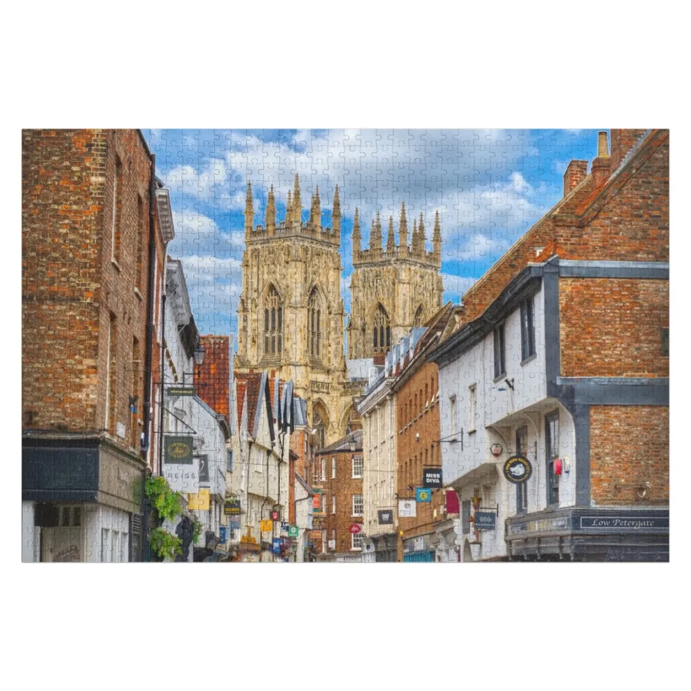 

York Low Petergate Jigsaw Puzzle For Children Game Children Toys For Children Wooden Name Puzzle