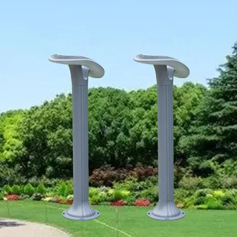 LED modern aluminum high-brightness outdoor lawn light IP65 waterproof, with light sensor and dimming function, suitable for