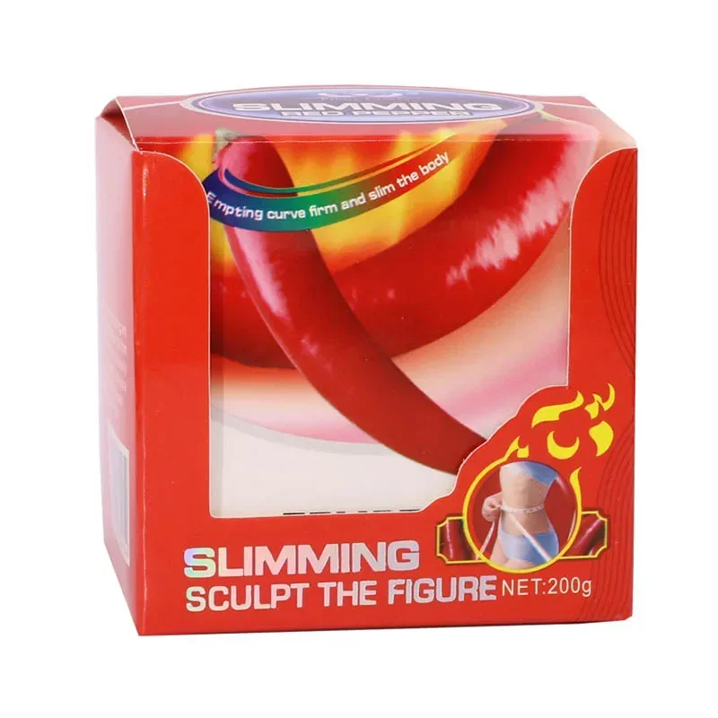 200g Chili Slimming Cream Fast Burning Lost Weight Ginger Natural Plant Extract Body Care Firming Effective Lifting Firm Product