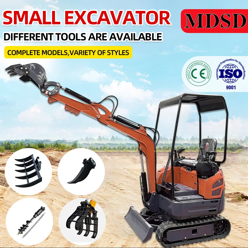 Mini escavatore di alta qualità per motore Kubota Ce Epa Euro 5 Uso multi-scenario Mini escavatore Fabbrica Consegna i prezzi Personalizza