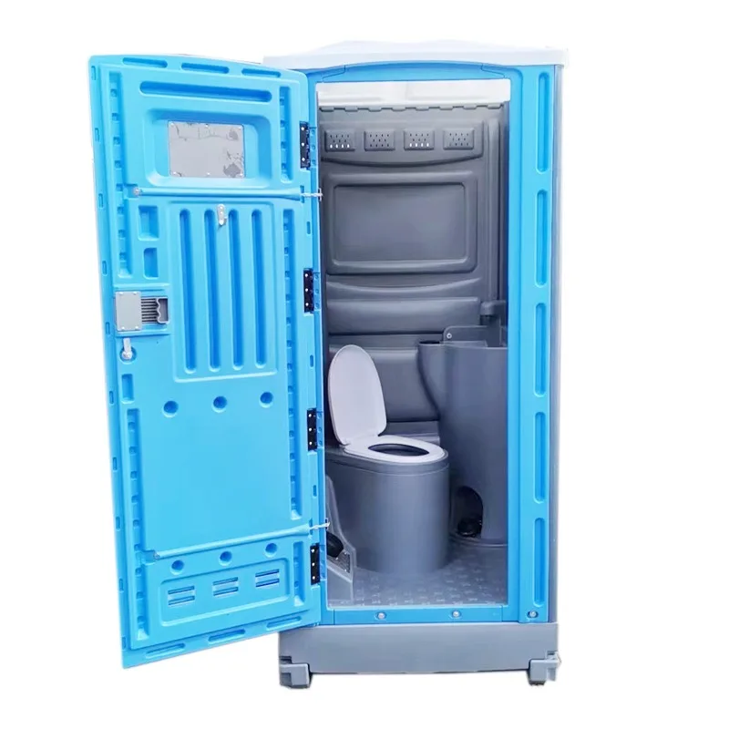 H9-A2-seat Water Flush Storage Mobile Toilet, Temporary Toilet for Outdoor Environmental Protection Construction Sites