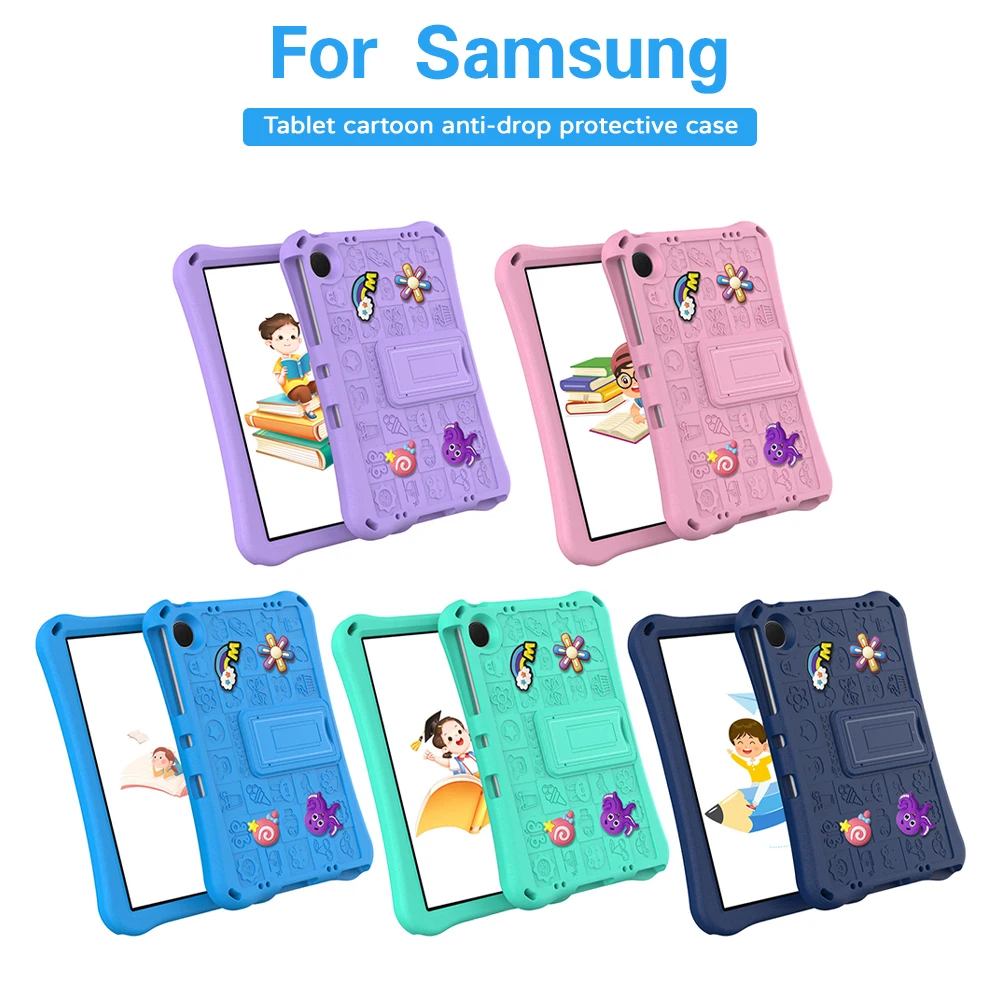 Car Outdoor Kids Tablet Case for Samsung Galaxy A9 A11 Plus A7 Lite A9 A11 With Adjustable Shoulder Strap Kickstand Shockproof