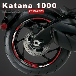 Motorcycle Wheel Sticker 17 Inch Rim Strip Tape for Suzuki Katana 1000 Katana1000 Accessories 2019-2023 Waterproof Wheel Decals