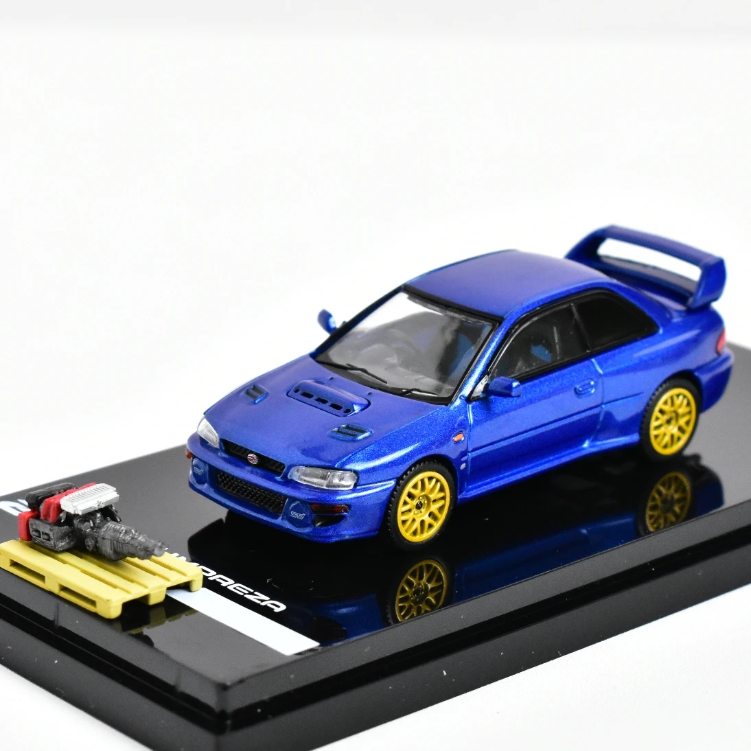 

Hobby Japan 1:64 STI WRX 22B GC8 Diecast Model Car