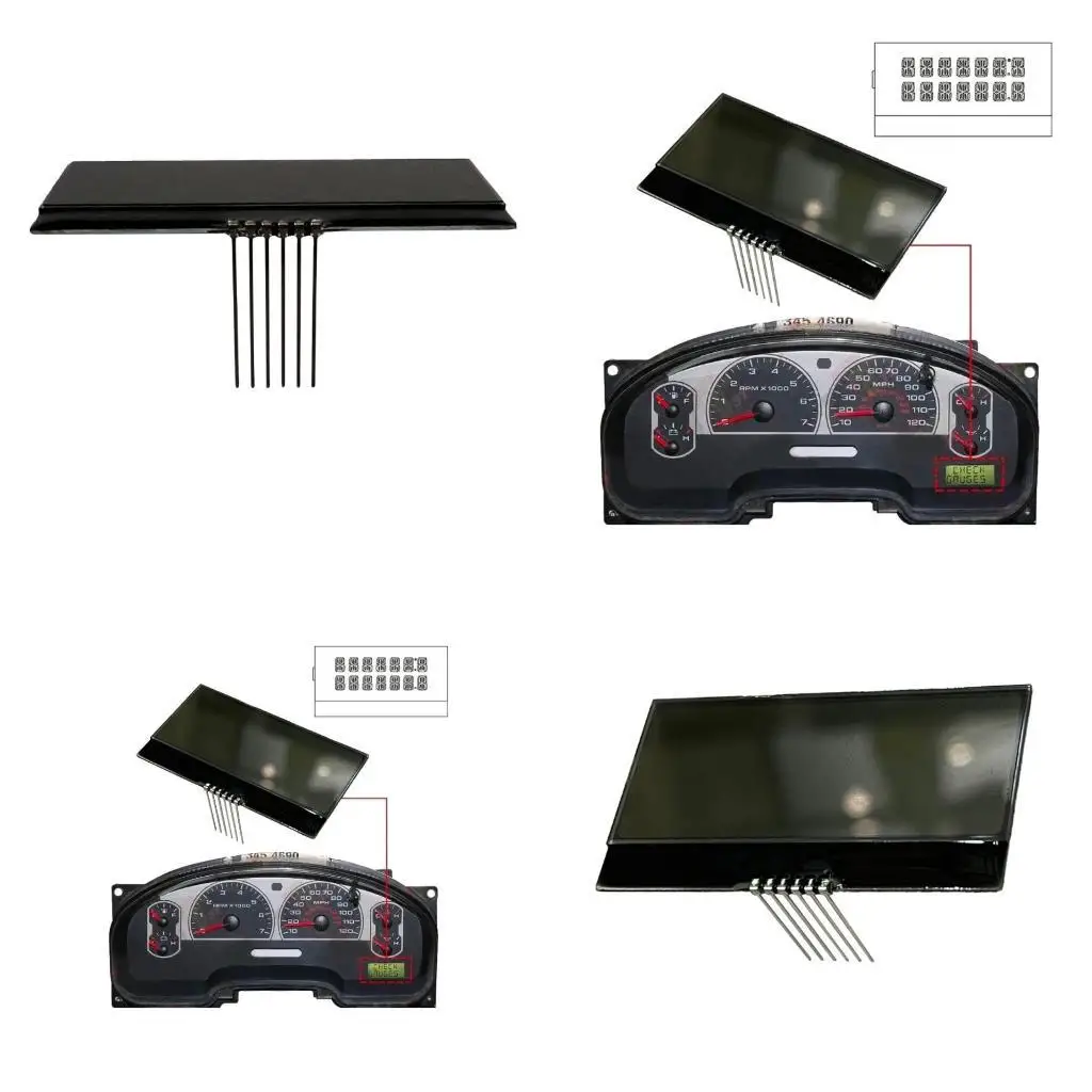 

31BC Speedometer Cluster LCD-дисплей для F150 2004-2008 ЖК-дисплей экран дисплея Pixel Pixel Cluster