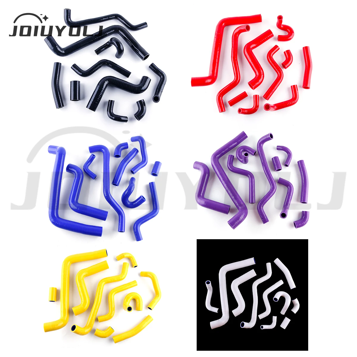 Silicone Coolant Radiator Hose Kit For 1994-1999 Volkswagen VW Golf MK3 (1H) 1900CC TDI 110BHP (Engine Code 1Z/AHU)