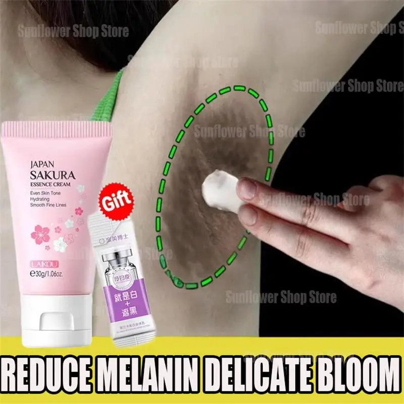 

Inner Thigh Brighten Cream Bleaching Armpits Elbows Knees Moisturizing Body Lotion Cream Brighten Lightening Melanin Skin Cream