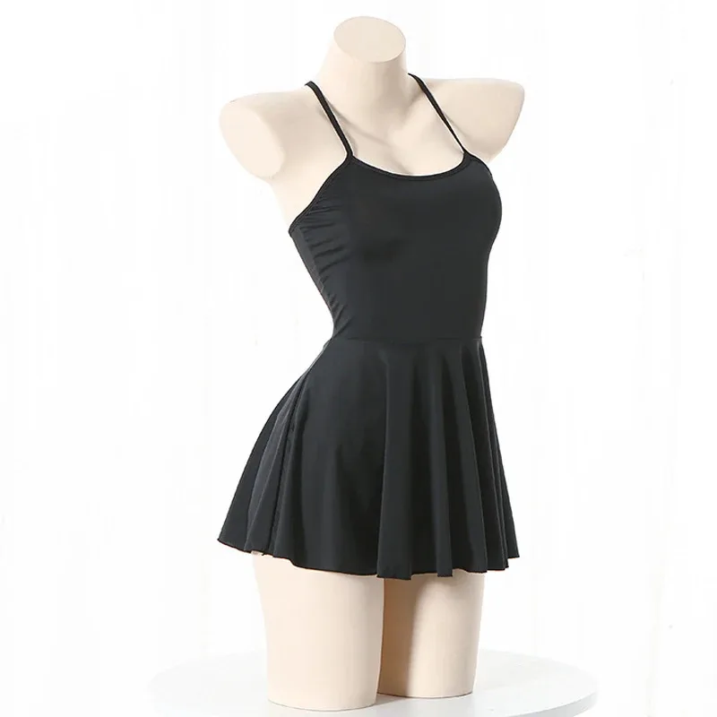 2026 Costume da bagno estivo per studentessa in piscina e costume uniforme da pigiama cosplay da donna