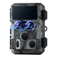 4K WiFi Wildlife Game Trail Camera Traps with 13MP SONY Native Sensor, 850nm LEDs, 65ft Detection Range for Hunting