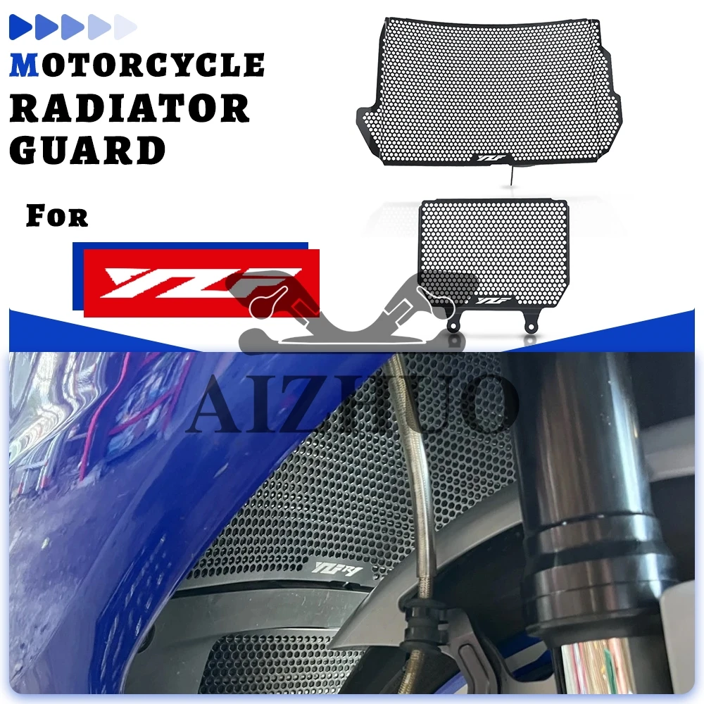 

New Radiator Grille Guard Oil Cooler Cover For Yamaha YZFR1 YZFR1M YZF R1 R1M 2015 2016 2017 2018 2019 2020 2021 2022 2023 2024