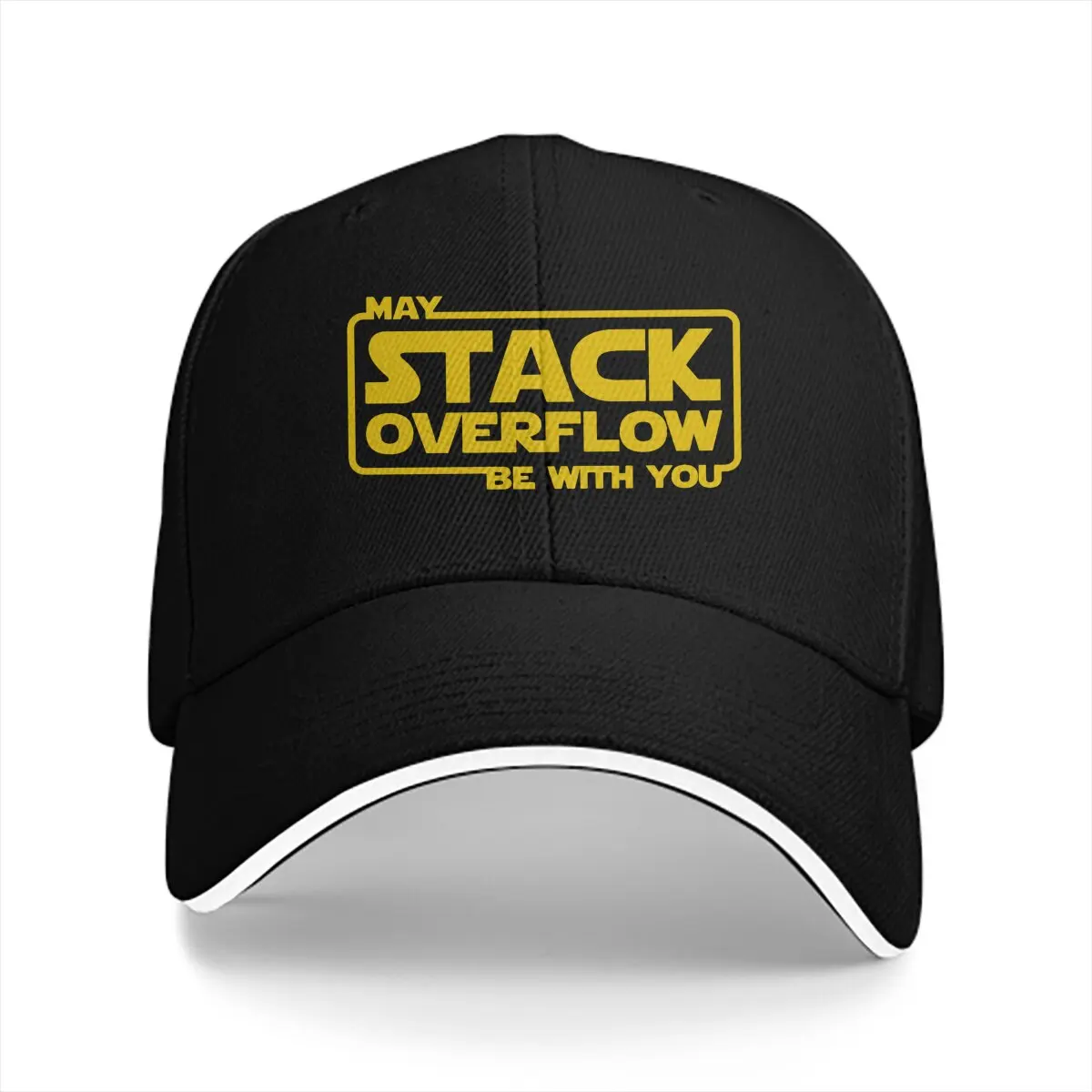 Pure Color Dad Hats Stack Overflow With You Men's Hat Sun Visor Baseball Caps Linux Operating System Peaked Cap