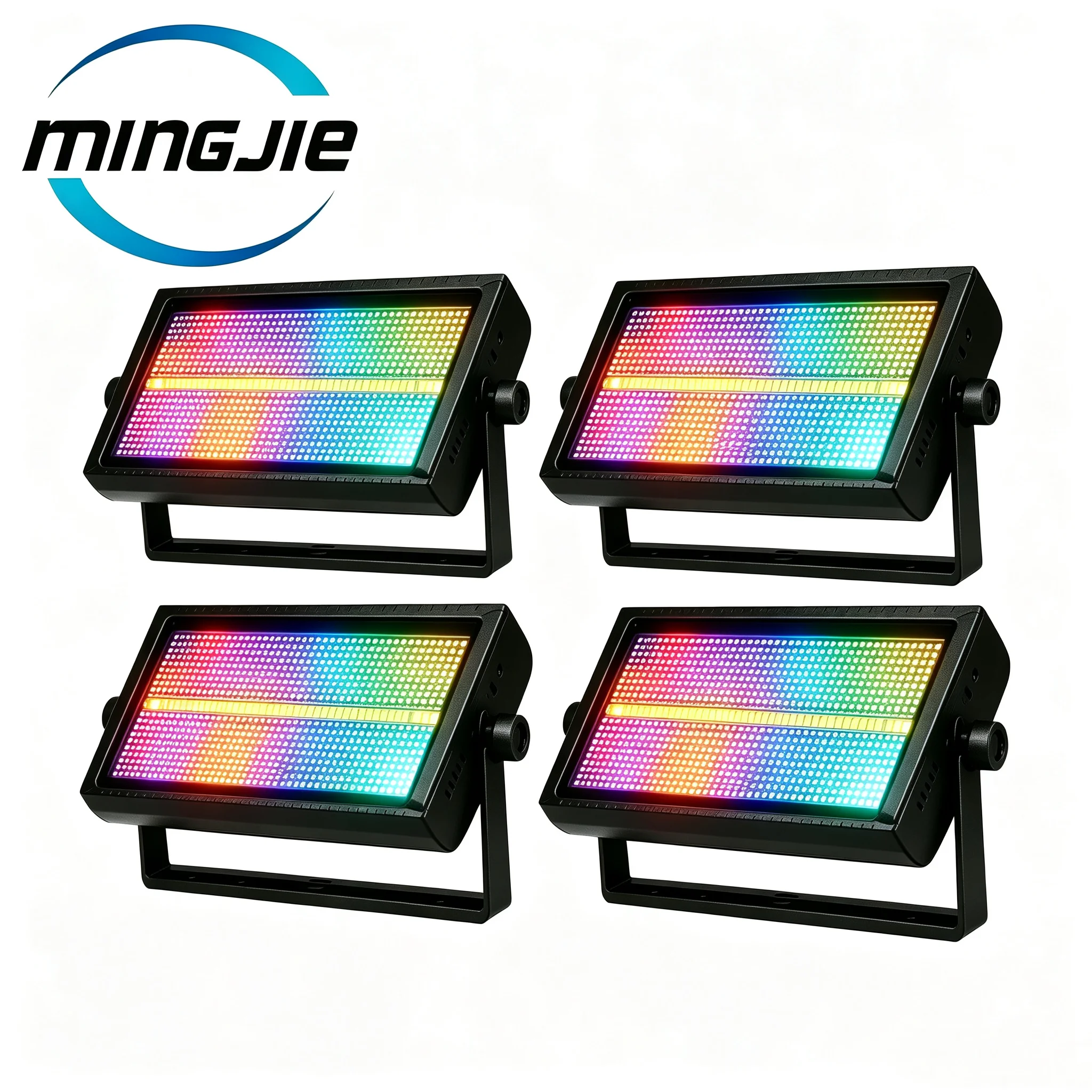 Mini LED Moving Head Spot Light 120W Stage Light with Gobo Pattern DMX512 Control RGBW DJ Lights for Party Wedding Disco Bar Club Live Show Event Stage Lighting Equipment
