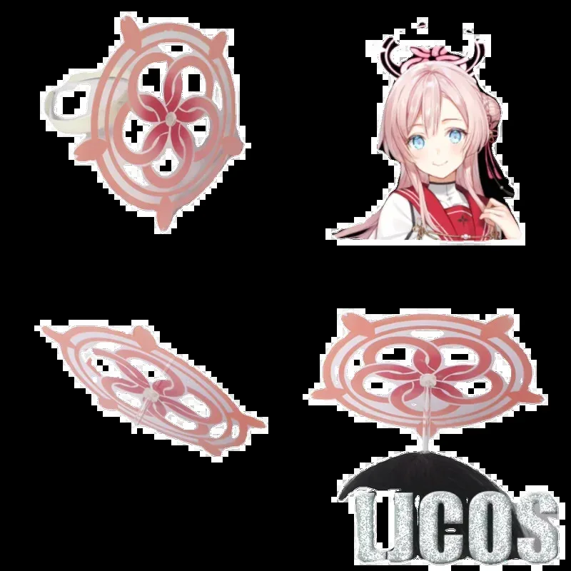 2025 11, аниме-игра, синий архив Mizuha Mimori, головной убор с ореолом для косплея, повязка на голову, заколки на голову, нарядный реквизит для выступления на Хэллоуин