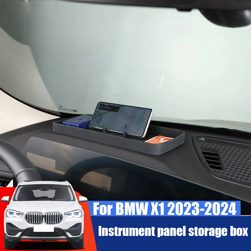 

Силиконовый ящик для хранения центральной консоли автомобиля, приборная панель, принадлежности для интерьера для BMW X1 U11 U12 2023 2024 2025