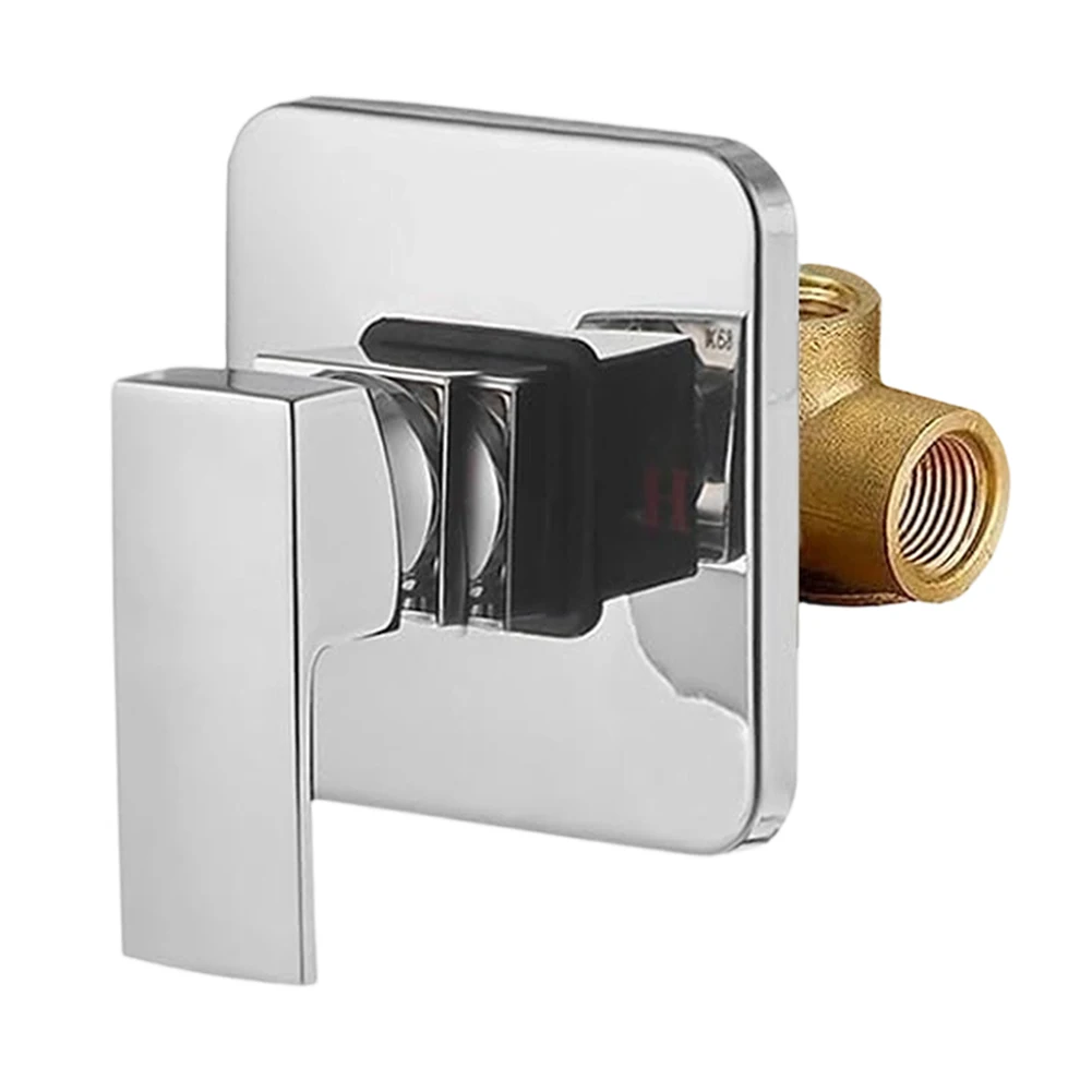 Single Function Copper Valve Body For Concealed Shower Embedded Installation In Wall Bathroom Plumbing Fixture Recessed Tap