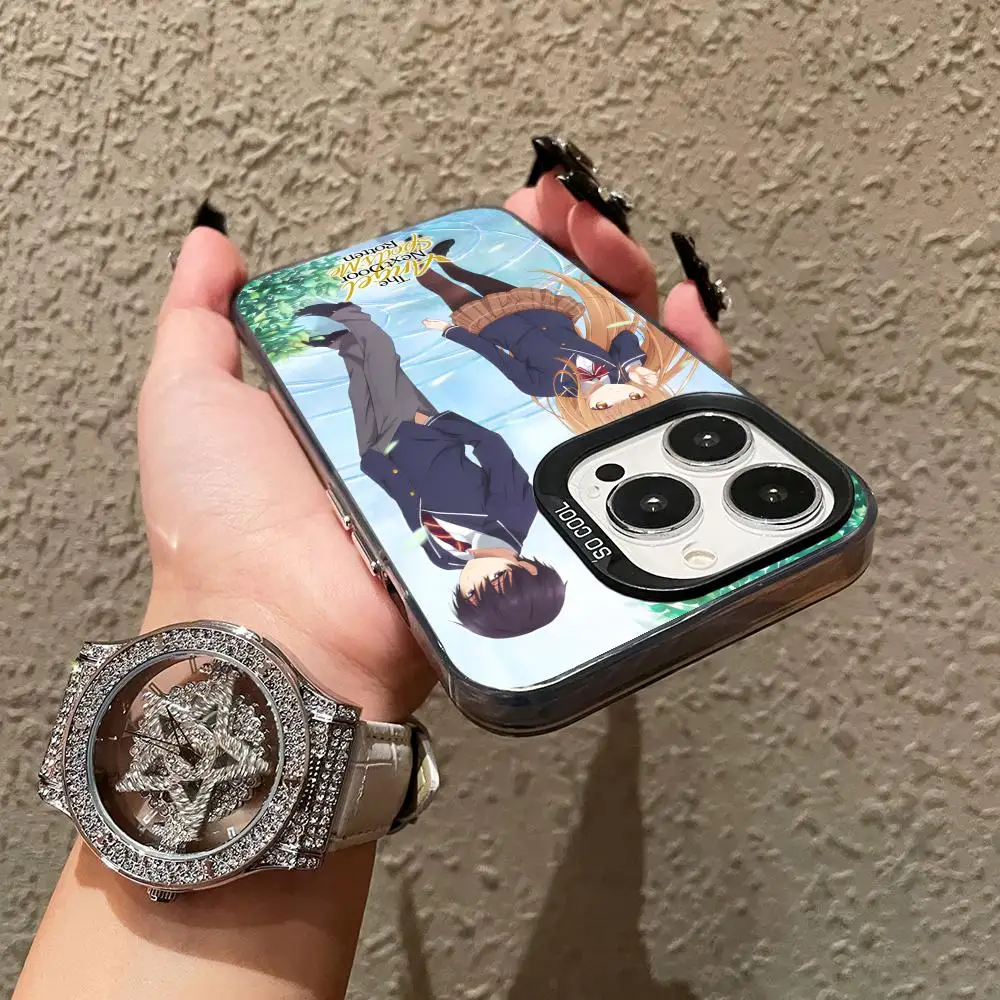 

Mahiru Shina Angel Mobile Phone Case for iPhone 16 15 14 13 12 11 X XR XS 8 7 Pro Max Plus Translucent Colour Printing Luxury