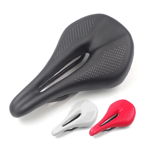 Mtb/estrada selim de bicicleta de carbono 143mm 155mm triathlon power selim de bicicleta para homens mulheres tt corrida assento de bicicleta de carbono preto branco vermelho
