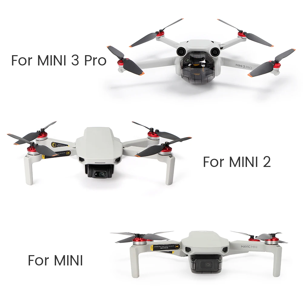 Алюминиевая крышка двигателя для DJI Mini 3 Pro/Mini SE/Mini 2, пылезащитная крышка двигателя для DJI Mini 4 Pro, защитные аксессуары