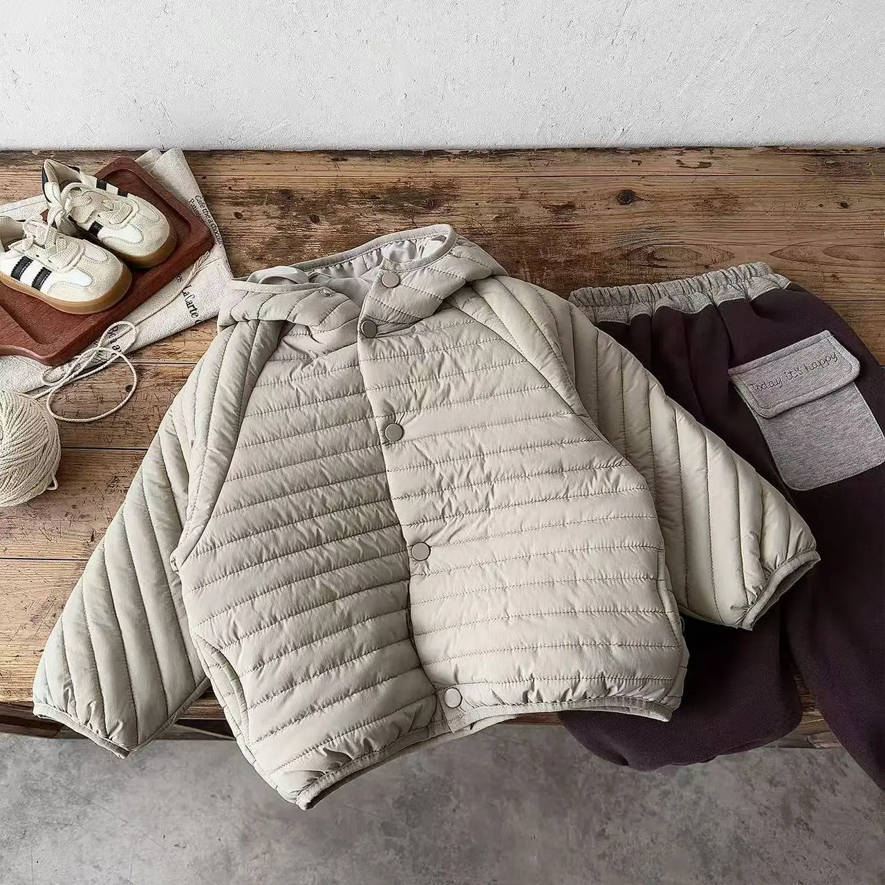 New  Boy  Winter Down Jacket Thickness Kids Baby  Coats  Children   Autumn  2025-A079