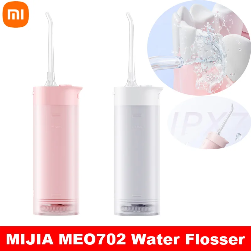 NEW XIAOMI MIJIA MEO702 Portable Waterpulse for Teeth Whitening Water Thread Flosser Tooth Cleaner