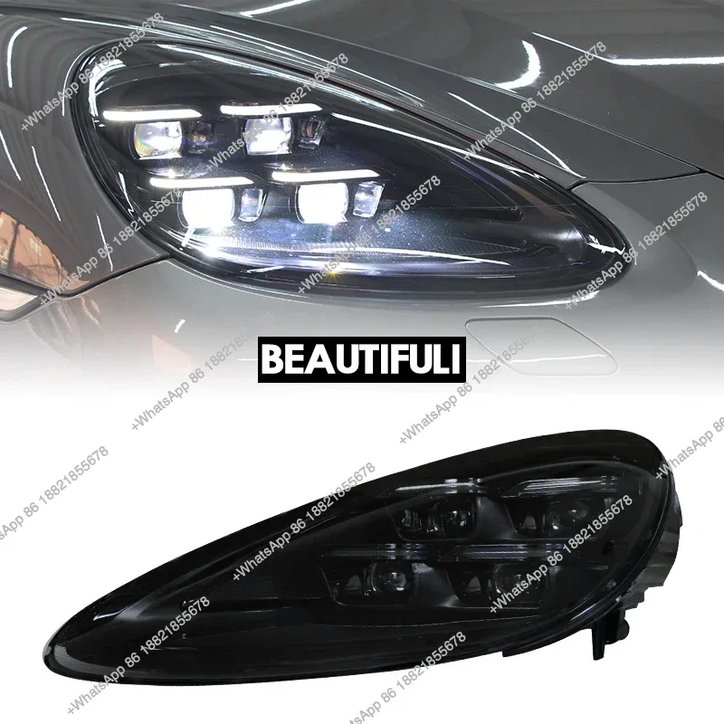 For  2011 2014 958.1 Headlight Upgrade 2024 Matrix Light Emitting Diode Headlight Auto Parts Headlight Assembly