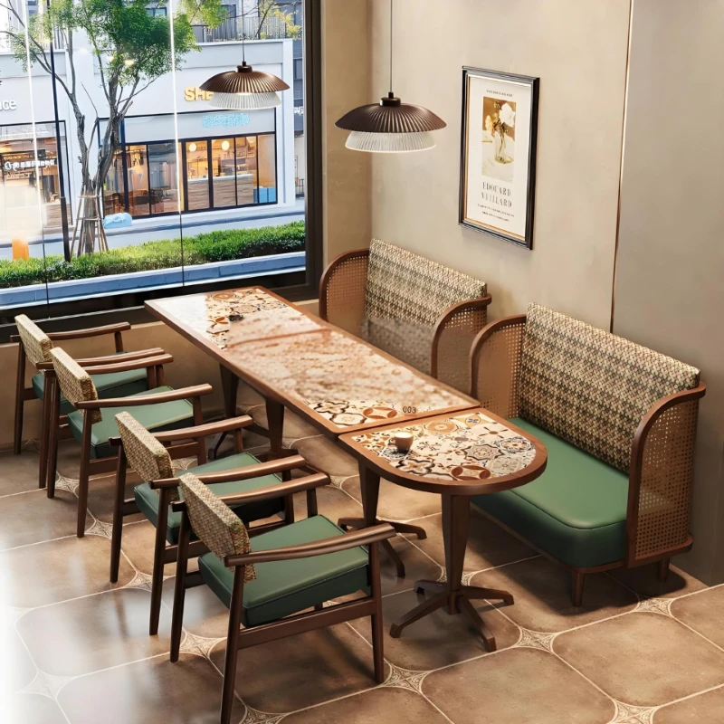 

Minimalist Wooden Café Tables Advanced Leisure Kitchen Luxury Café Tables Modern Office Furniture Salontafel Ls40kfz