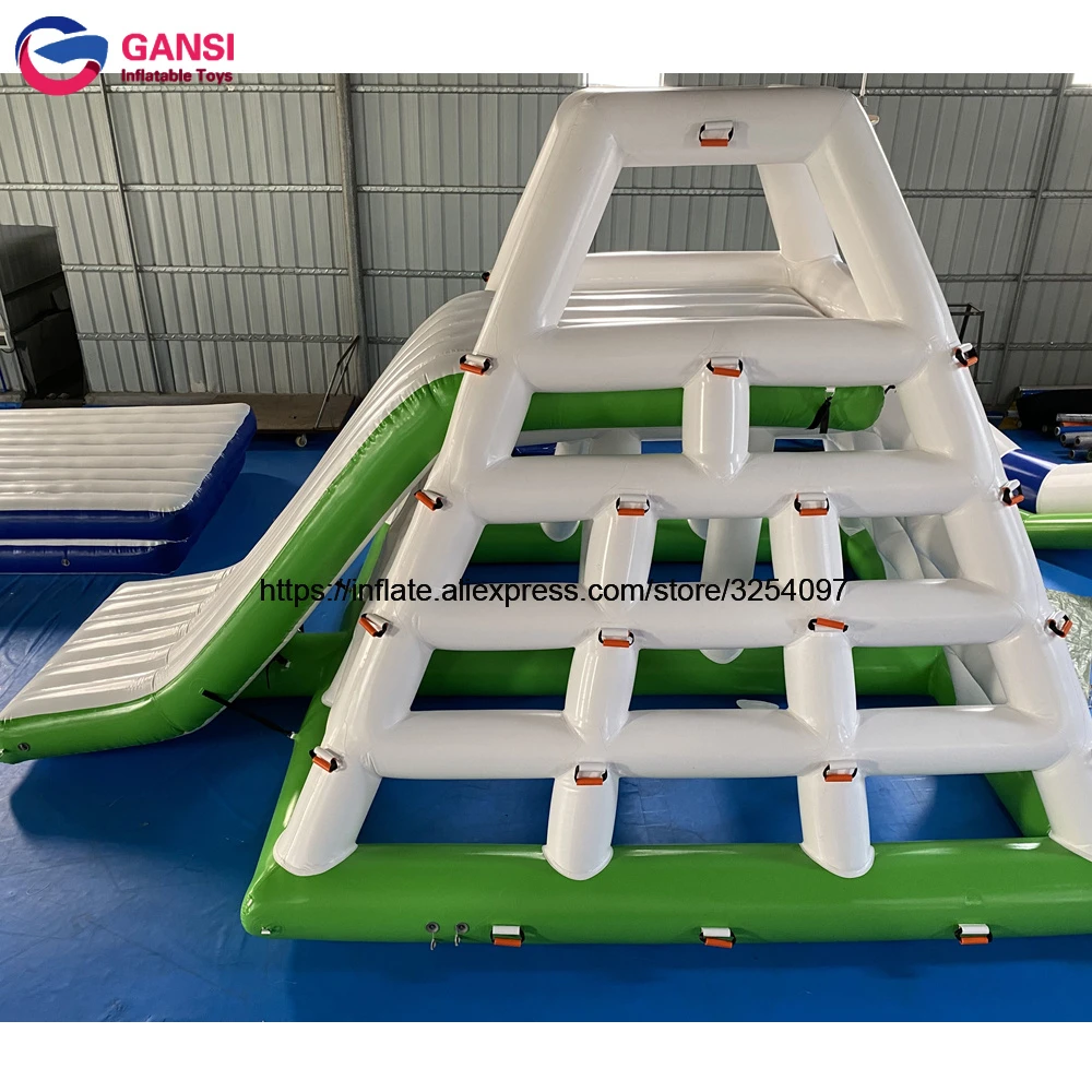 

Ocean Sea Lake Pool Floating Use Inflatable Water Slide Float Inflatable Water Climbing Toys