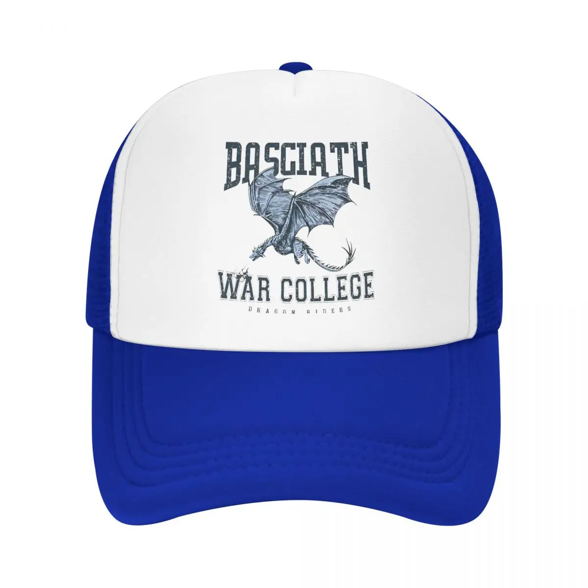 Basgiath War College Dragon Fourth Wing Mesh Baseball Cap Adult Sport Trucker Worker Hats Adjustable Sports Cap