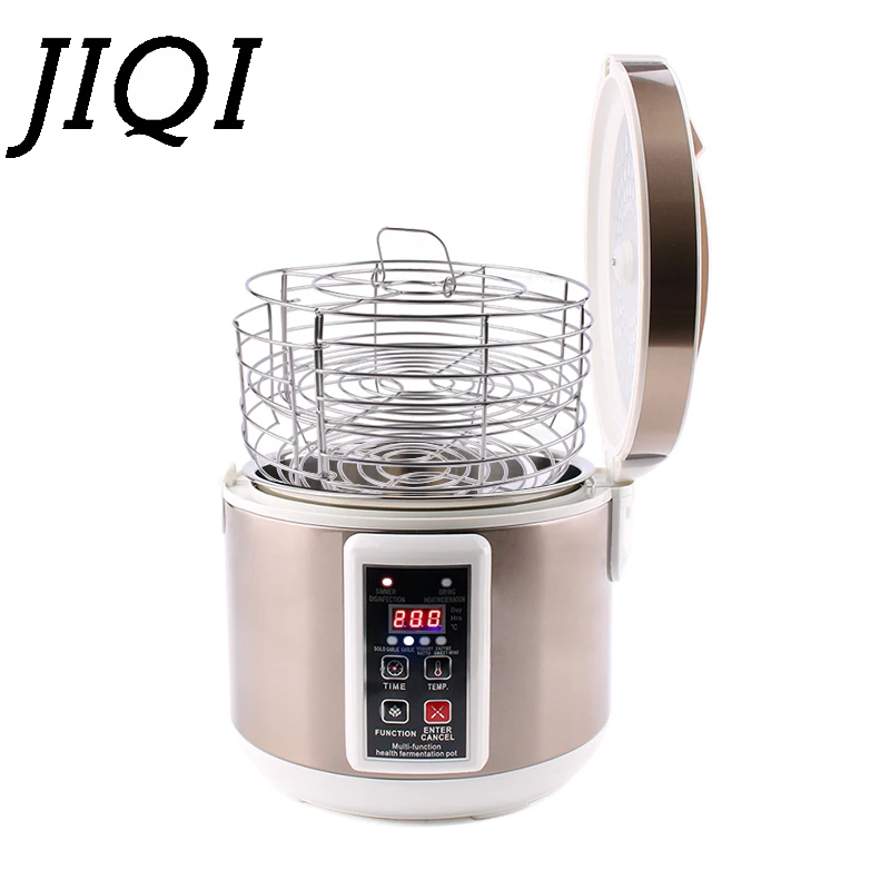 5/6L Black Garlic Fermenter Electric Garlics Smart Fermentation Machine Automatic Zymolysis Zymosis Pot Natto Yogurt Maker EU US