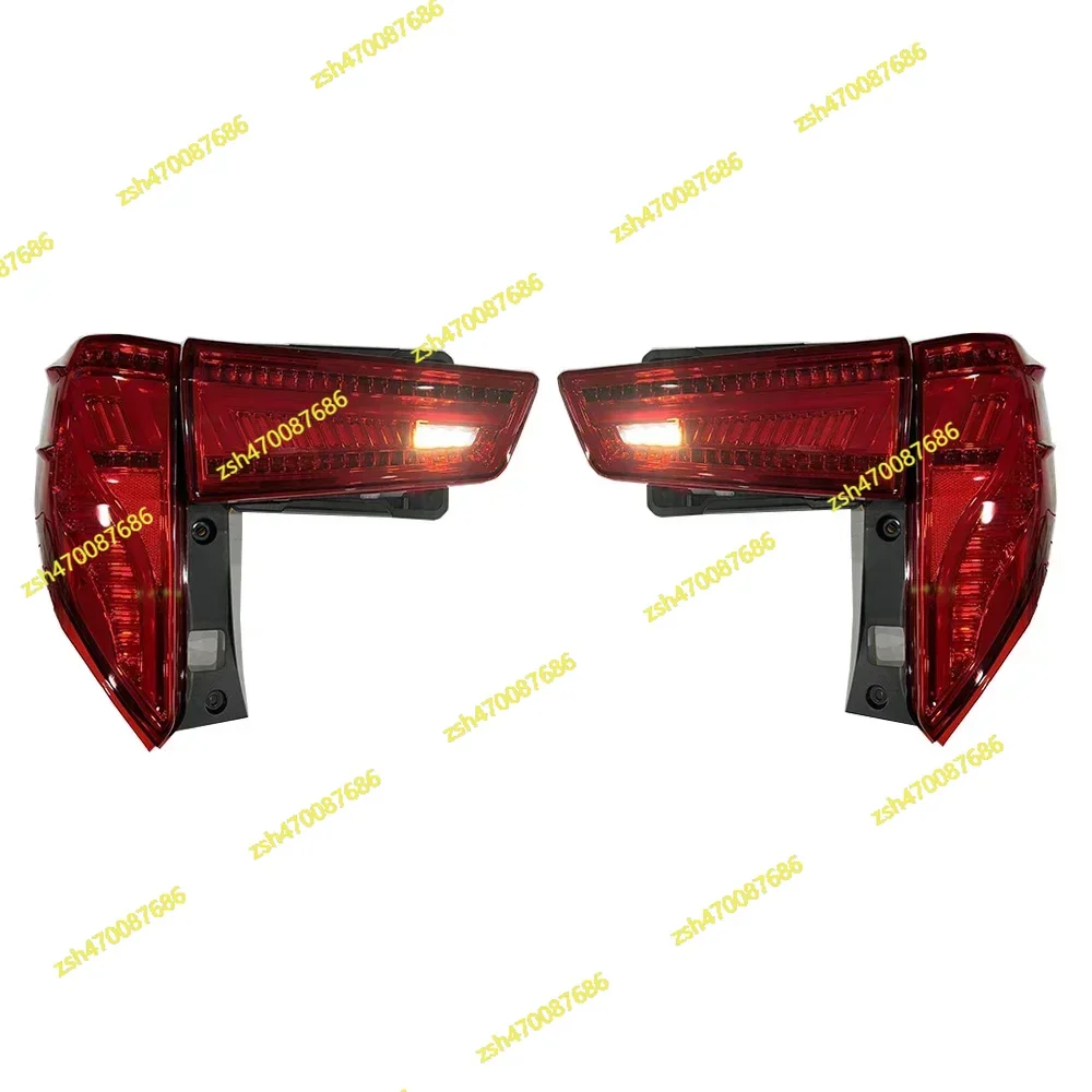 

Задние фонари новейшего дизайна для задних фонарей Innova Crysta со светодиодной подсветкой и последовательным указателем поворота 2015-2022, модифицированный задний фонарь