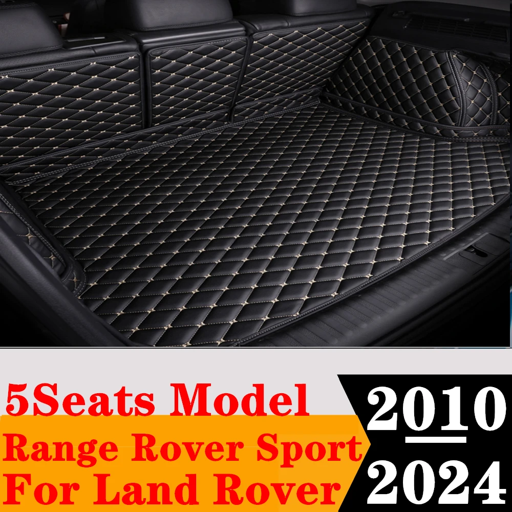 Custom Full Set Car Trunk Mat For Land Rover Range Rover Sport 5Seats 2024 2023 2022-2010 Rear Cargo Liner Tail Boot luggage Pad