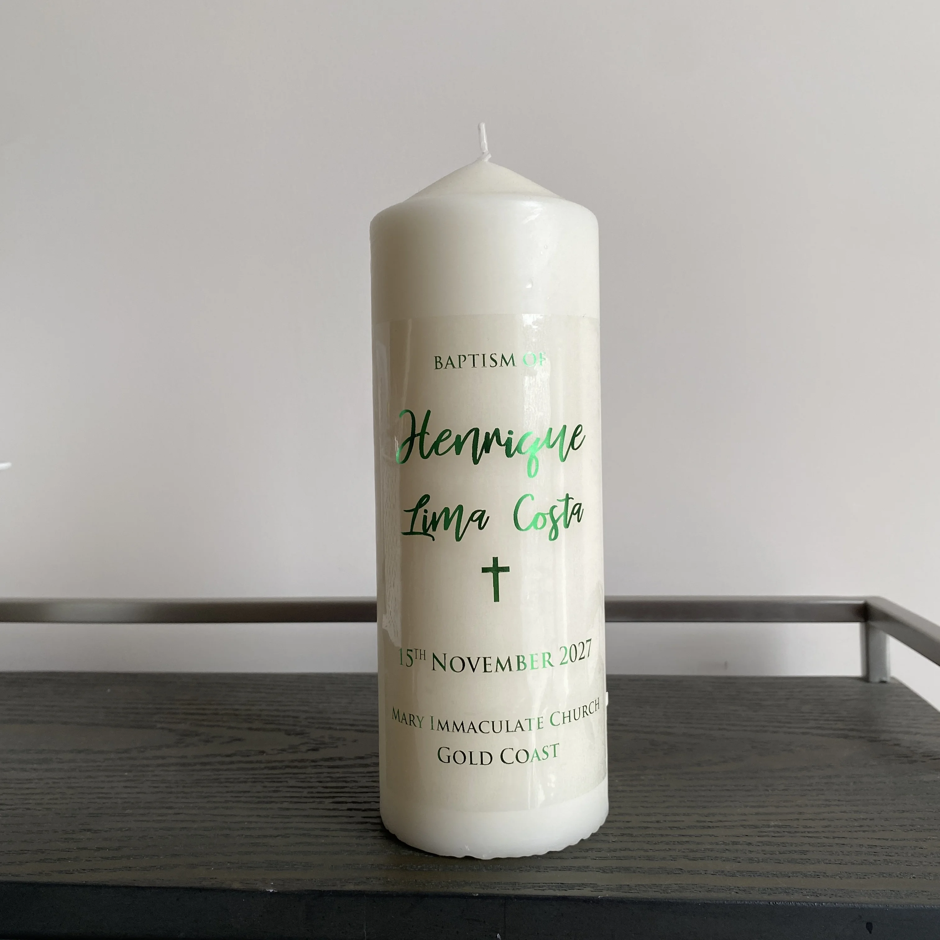 1 Label Lilin Pernikahan yang - Personalised Candle Label ulasan dan harga
