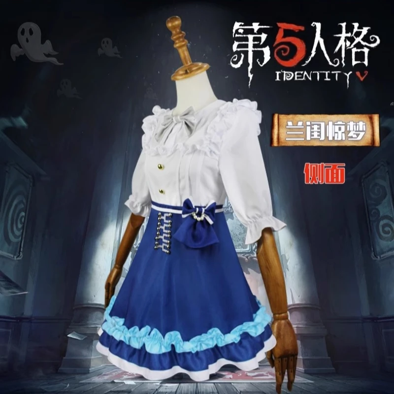 Gardener Emma Woods Cosplay Costume Game Identity V Anime Women Girls Lovely Dress Halloween Daily Wear Role Play Clothing Stock