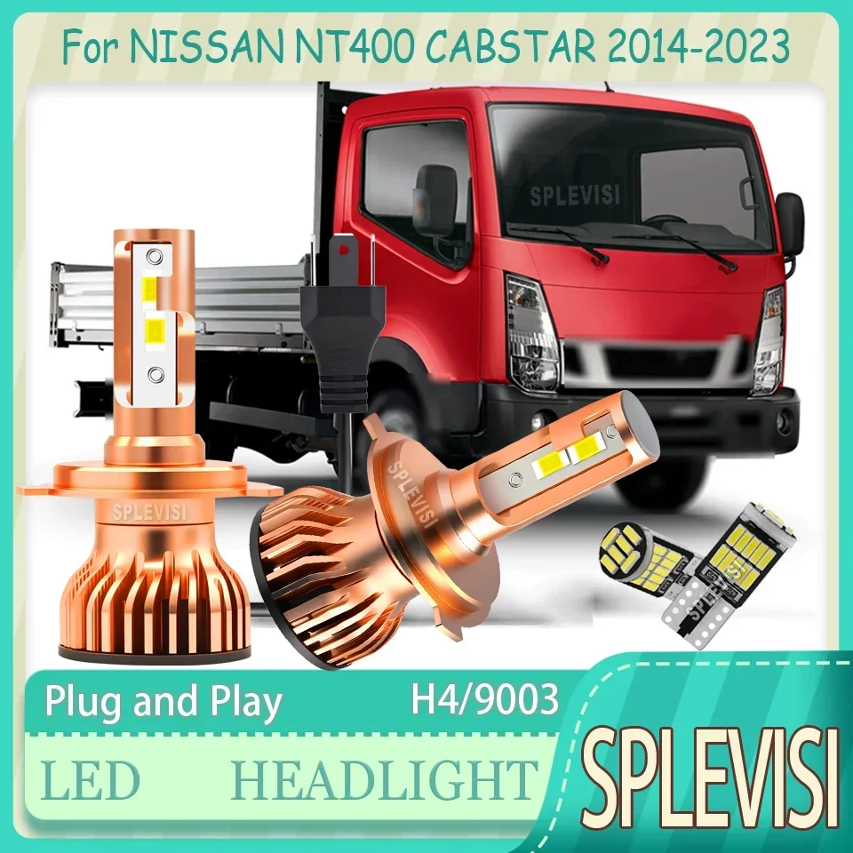 

Tool-Less Fit Wide-Angle Visibility warranty H4 LED HEADLIGHT For NISSAN NT400 CABSTAR 2014 2015 2016 2017 2018 2019 2020-2023