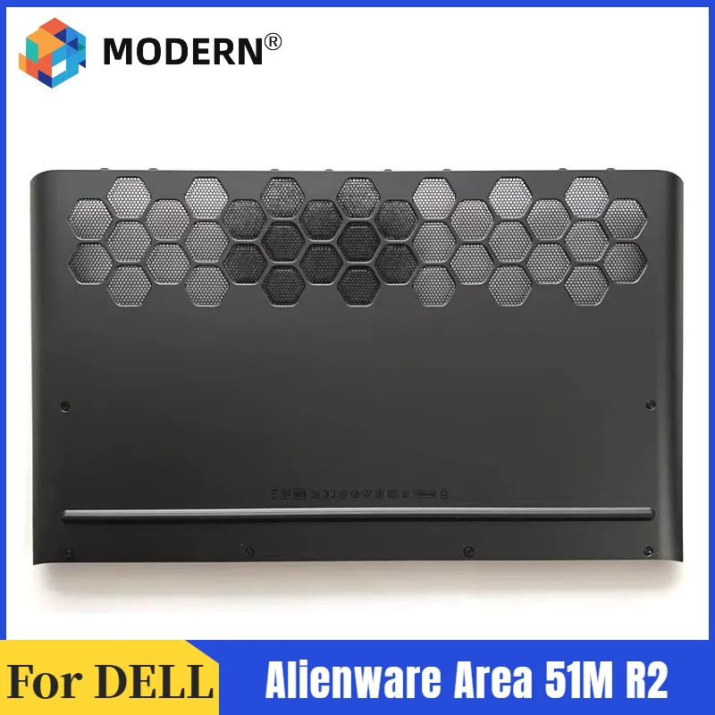 New original portable access panel cover bottom cover base back shield black Dell Alienware Area 51M R2 062RH9 62RH9