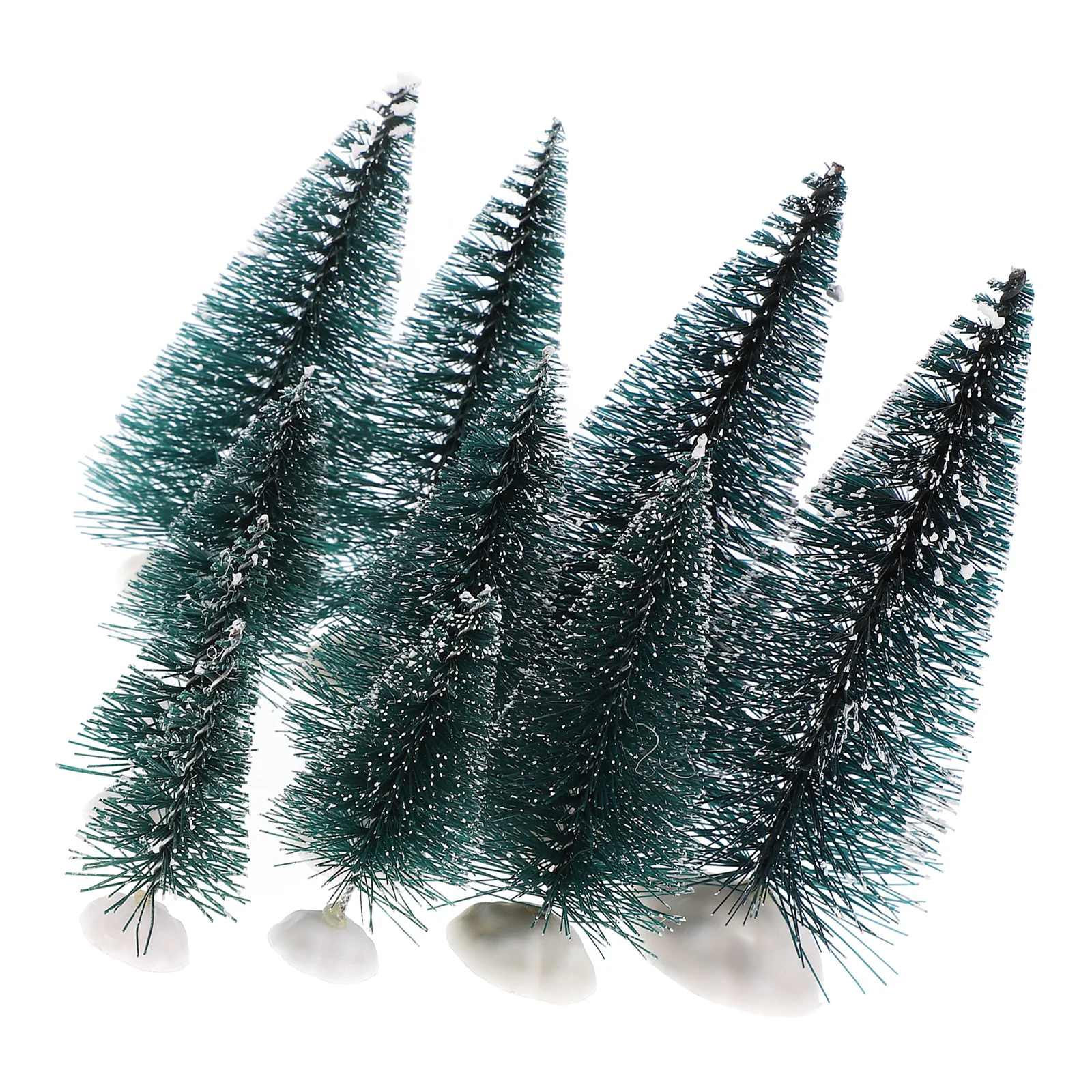 

10Pcs Mini Artificial Christmas Tree Cute Tabletop Xmas Party Decoration Miniature Desktop Xmas Tree Ornament Home Decor
