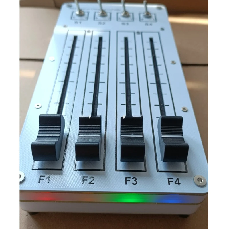 

4 Push 4 Switch 100Mm Sliding Fader Computer Music Host Software USB Interface MIDI CC Controller