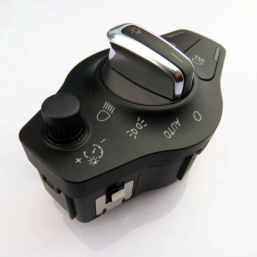 

​1 Pcs Automatic Chrome Headlight Fog Light Knob Control Switch for Audi A4 B8 S4 A5 Q5 S5 2009-2014 8K0941531AS 8UD955559B